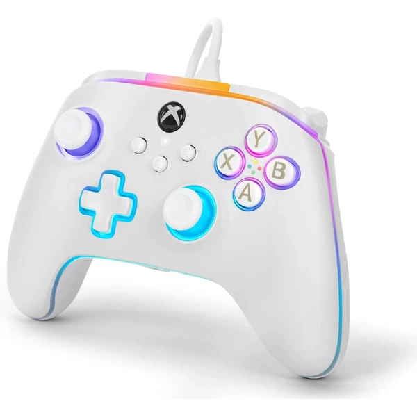 PowerA Advantage drôtový herný ovládač Lumectra biely (Xbox Series X|S) - Herné ovládače - Obrázok RGN6000O01
