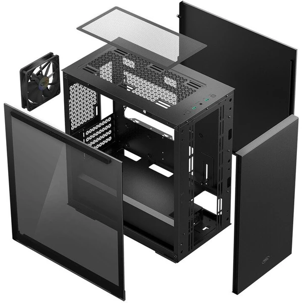 DEEPCOOL Macube 110 čierna - Počítačové skrine - Obrázok RHL5100501