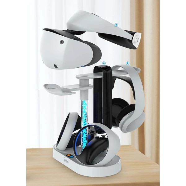 iPega P5 V001 Multifunkčný Nabíjací Stojan pre PS VR2 - Nabíjačky - Obrázok RI81000701