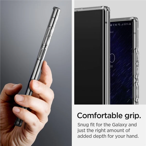 Spigen Liquid Crystal kryt Samsung Galaxy S22 Ultra číry - Puzdra - Obrázok RIGY600301