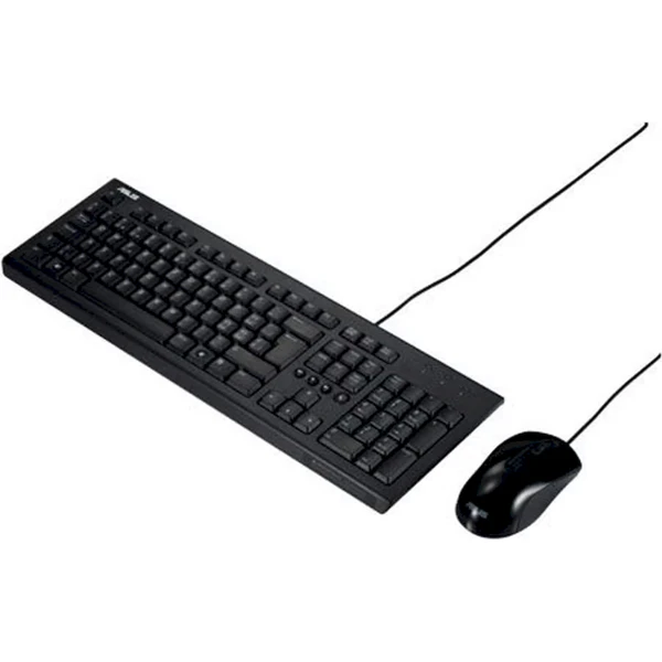 ASUS U2000 drôtový set klávesnice a myši CZ čierny - Klávesnicové sety - Obrázok RJ5L000K01