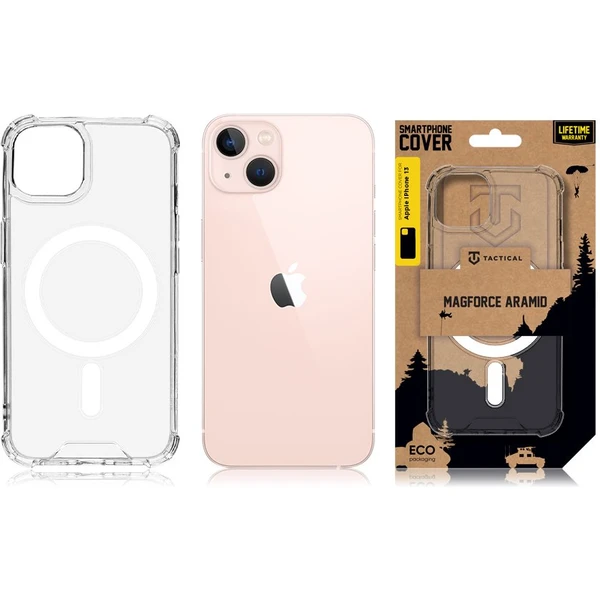 Tactical MagForce Plyo Kryt pre Apple iPhone 13 číry - Puzdra - Obrázok RJF3G00101