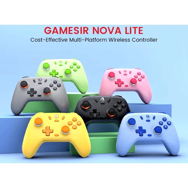 GameSir Nova Lite multiplatformový Gold herný ovládač žltý - Herné ovládače - Obrázok RJYB000N01