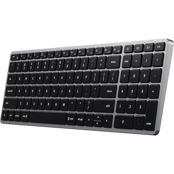 Satechi SLIM X2 Slim bezdrôtová klávesnica US vesmírne šedá - Klávesnice - Obrázok RK68700301