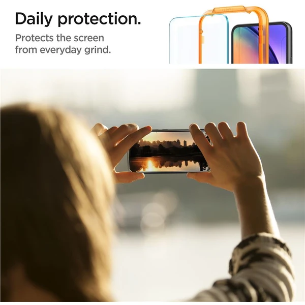 Spigen AlignMaster 2 Pack tvrdené sklo Samsung Galaxy A54 5G - Ochranné fólie a sklo - Obrázok RKLN100501