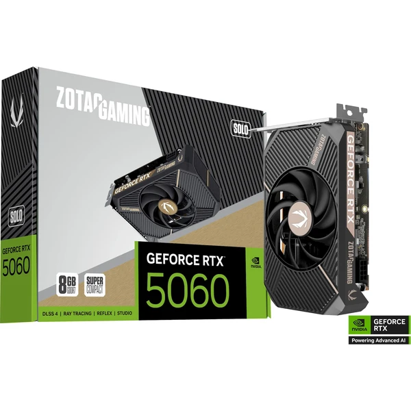 ZOTAC NVIDIA GeForce RTX 5060 SOLO - Grafické karty - Obrázok RLLI000K01