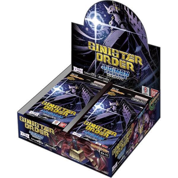 Digimon Card Game Sinister Order EX-10 Extra Booster Box (24 boosterov)
