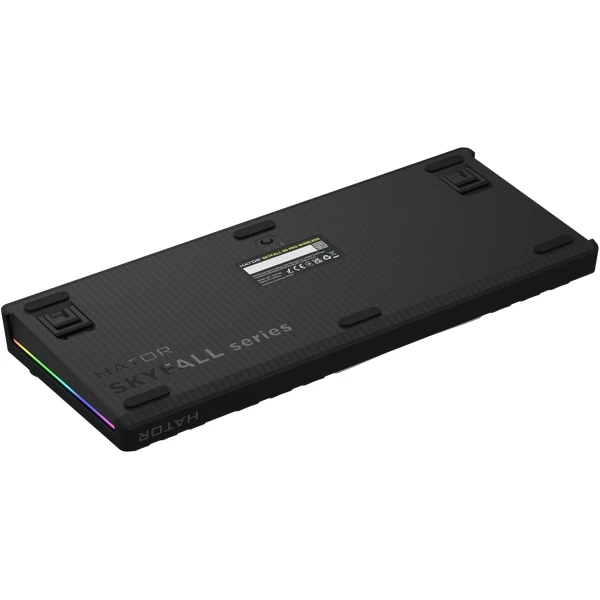HATOR Skyfall 80 PRO wireless herná klávesnica šedo-čierna - Klávesnice - Obrázok RM7K000K01