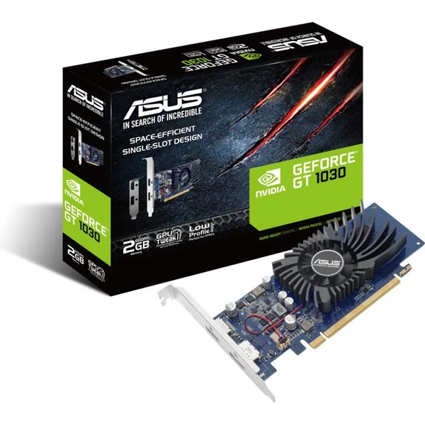 ASUS NVIDIA GeForce GT1030-2G-BRK - Grafické karty - Obrázok RMFUF00101