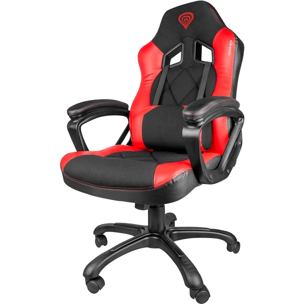 Genesis Nitro 330 Herná stolička červená - Stoličky - Obrázok RMMB300401