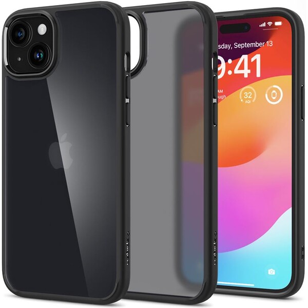 E-shop Spigen Ultra Hybrid kryt iPhone 15 čierny