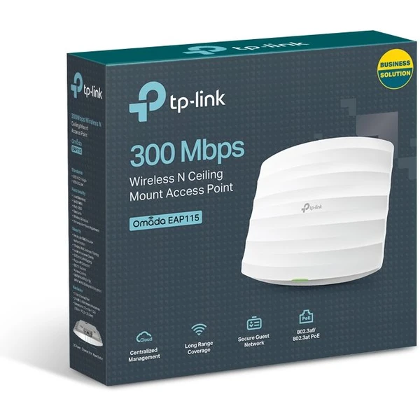TP-Link EAP115 prístupový bod biely - Access pointy - Obrázok RNRC300401