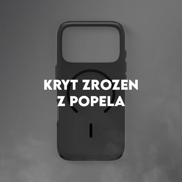 PanzerGlass® CARE Smokey kryt s MagSafe Apple iPhone 17 Pro dymový/čierny - Puzdra - Obrázok RODH000K01