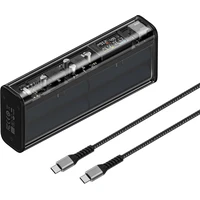 SHARGE Shargeek 140W powerbanka, 20000 mAh, LCD, čierna - Powerbanky