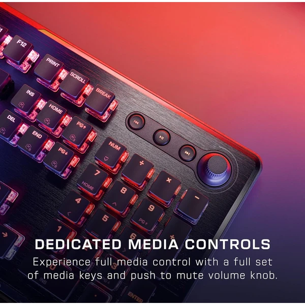 Turtle Beach Vulcan II herná klávesnica čierna - Klávesnice - Obrázok ROLI000K01