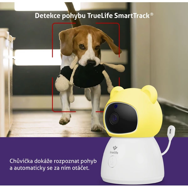 TrueLife NannyCam R6 dualná detská pestúnka - Kamery - Obrázok ROUL000K01
