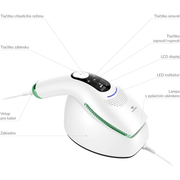TrueLife odstraňovač chĺpkov BELLE IPL E5 - Senzory - Obrázok RP4D300401