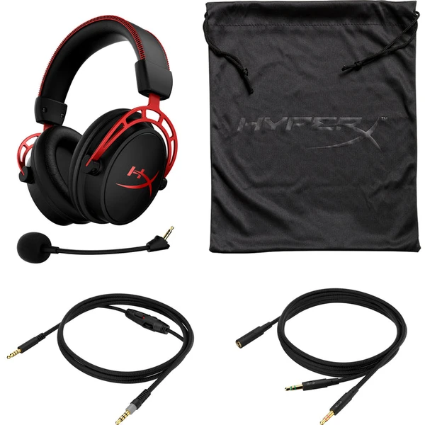 HyperX Cloud Alpha herné slúchadlá červená - Slúchadlá - Obrázok RPCL300401