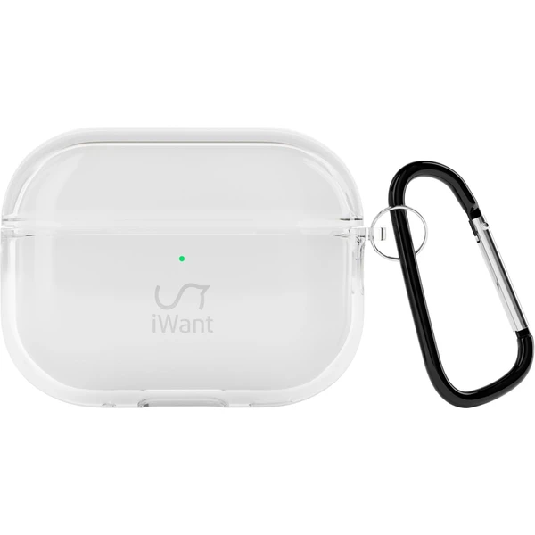 iWant AirPods Pro 3 transparentné púzdro biele - Puzdra - Obrázok RPDG000K01
