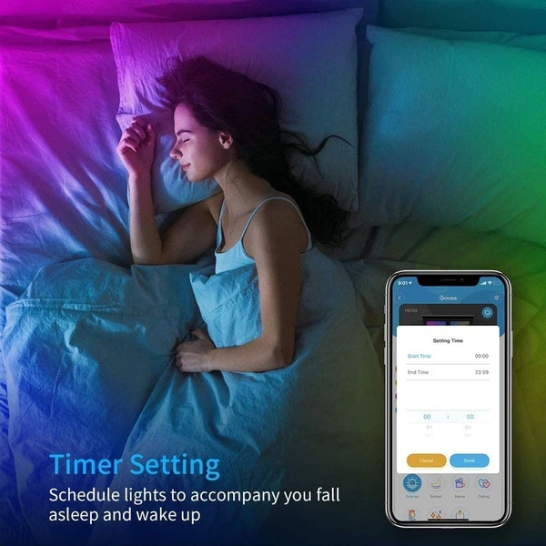 Govee WiFi RGB Smart LED pásik 10m - LED pásy - Obrázok RPKK000K01