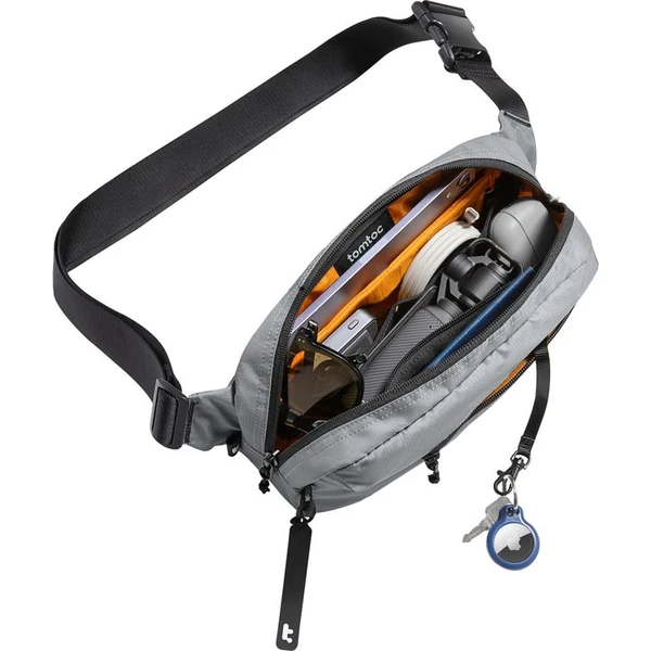tomtoc Aviator T33 taška cez rameno L šedá - Popruhy a crossbody - Obrázok RRCG000K01