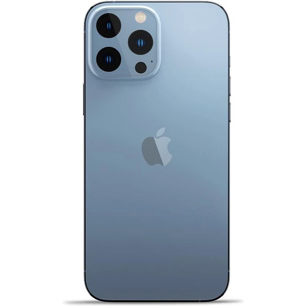 Spigen tR Optik 2 Pack tvrdené sklo na fotoaparát iPhone 13 Pro/13 Pro Max modré - Ochranné fólie a sklo - Obrázok RREZ600301