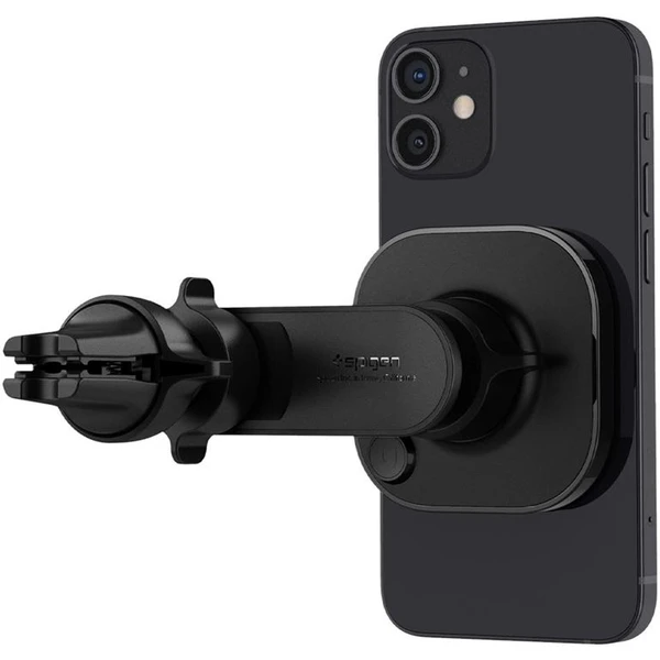 Spigen OneTap Magnetic Car Mount Vent for MagSafe držiak do auta čierny - Držiaky - Obrázok RRFHF00101