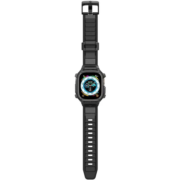 Spigen Rugged Armor Pro remienok s puzdrom Apple Watch Ultra 3/2/1 (49mm) čierny - Puzdra - Obrázok RTK0000N01