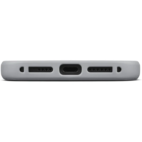 Woolnut MagSafe kožený kryt pre iPhone 15 Plus sivý - Puzdra - Obrázok RU00000L01