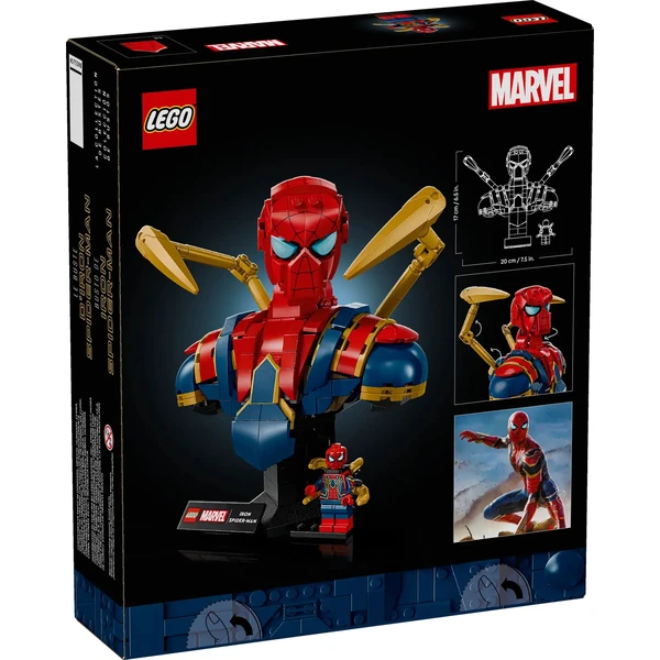LEGO Marvel 76326 Busta Iron Spider-Mana - LEGO - Obrázok RUAJ000K01
