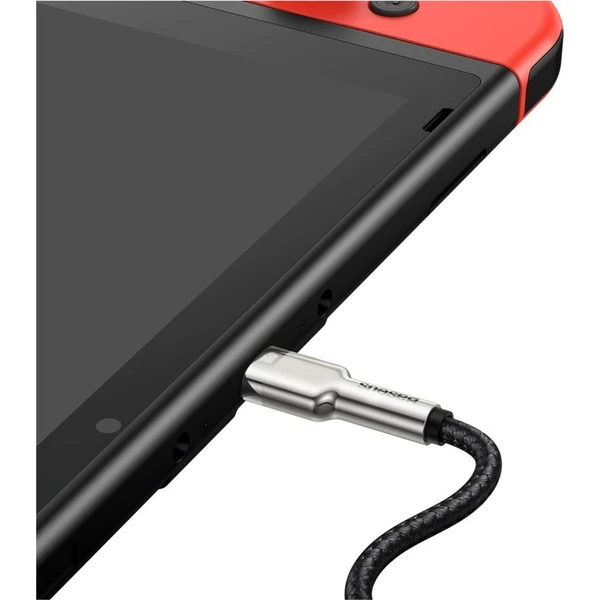 Baseus Cafule USB-C/USB-C nabíjací kábel 100W 1m čierny - Káble a redukcie - Obrázok RUKGF00101