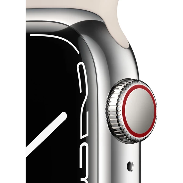 Apple Watch Series 7 Cellular 41mm oceľ (Ďalšia) - Inteligentné hodinky - Obrázok RUZZ000501