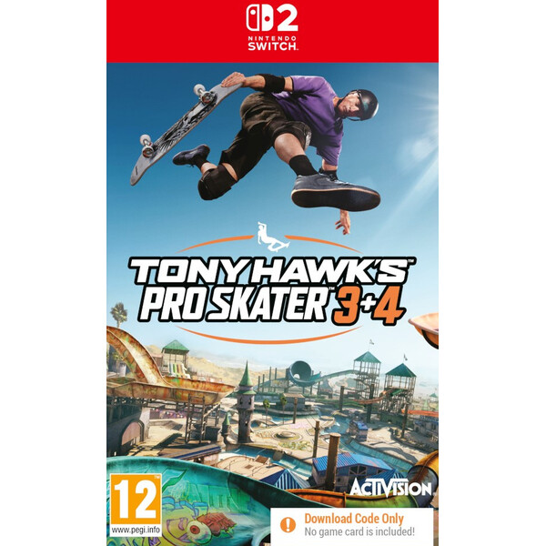 Tony Hawk's Pro Skater 3 + 4 (Code in Box) (Switch 2)