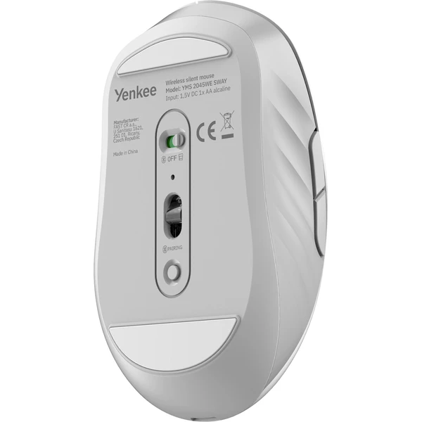 YENKEE YMS 2045 Dual mode SWAY bezdrôtová myš biela - Myši - Obrázok RVWF000K01
