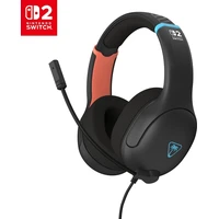 Turtle Beach Airlite Fit herné slúchadlá pre Nintendo Switch 2 červeno-čierna - Slúchadlá