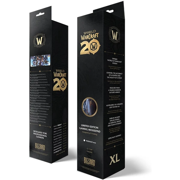 Herná podložka World of Warcraft 20th Anniversary XL - Podložky - Obrázok RWWF000K01
