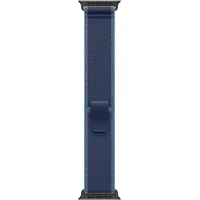 Apple Watch 49/46/45/44mm modrý/jasne modrý Trailový ťah M/L čierny titán - Remienky