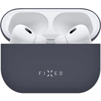 FIXED Silky silikónové púzdro pre Apple AirPods Pro/Pre 2 modré - Puzdra