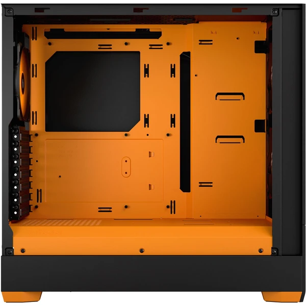 Fractal Design Pop Air RGB Orange Core TG Clear Tint - Počítačové skrine - Obrázok RY6A000601
