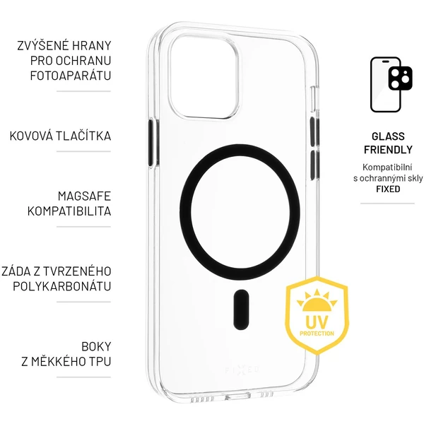 FIXED MagPurity kryt s Magsafe Apple iPhone 14 Plus číry - Puzdra - Obrázok RYAG300401