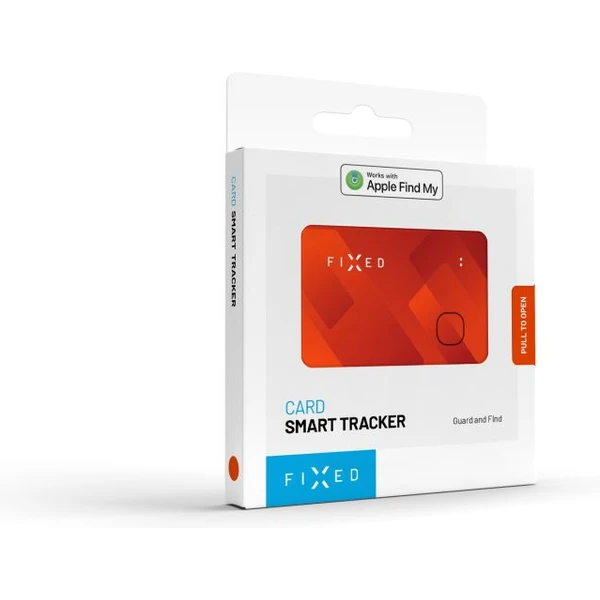 FIXED Tag Card smart lokátor s podporou Find My oranžový - Lokátory - Obrázok RZU0000P01