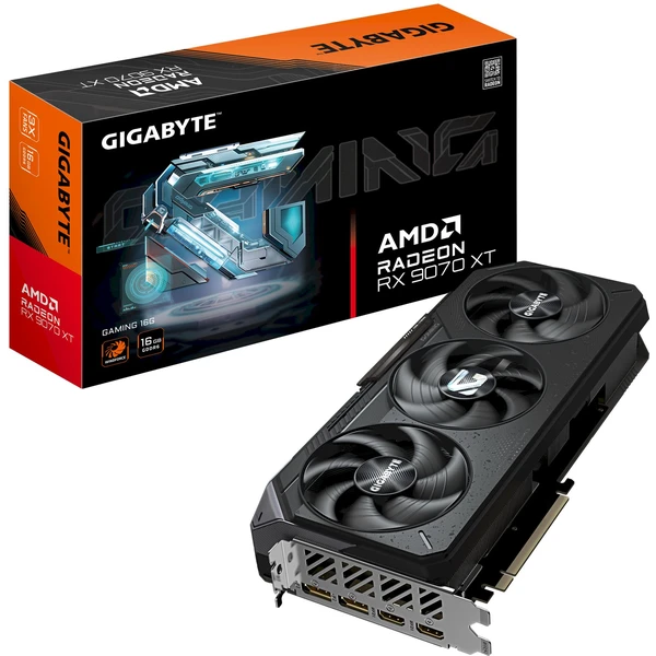 GIGABYTE AMD Radeon RX 9070 XT GAMING 16G - Grafické karty - Obrázok RZZJ000K01