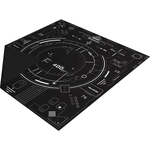Genesis TELLUR 400 SQUARE HUD podložka pod stoličku - Podložky pod stoličky - Obrázok S012000L01
