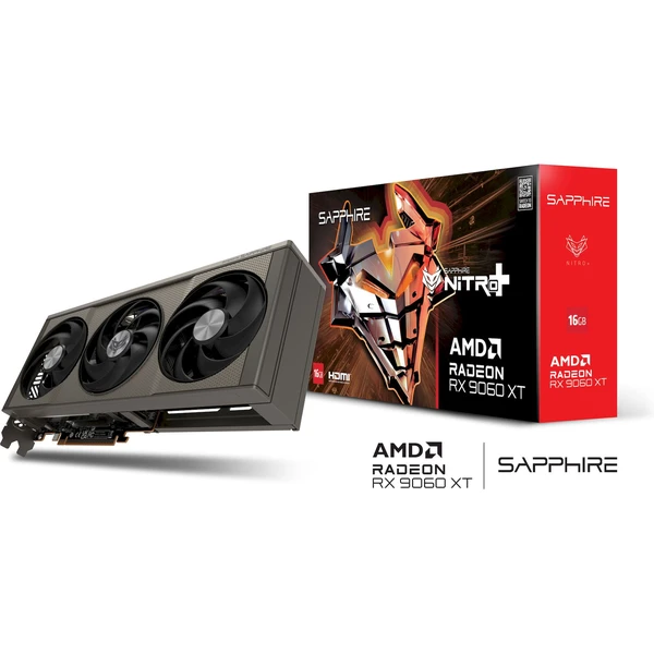 Sapphire NITRO+ AMD Radeon RX 9060 XT GAMING OC 16GB - Grafické karty - Obrázok S01H000N01