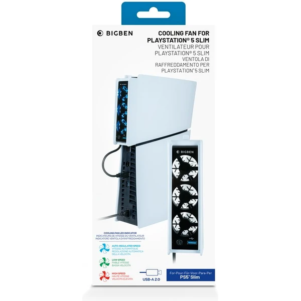 Bigben prídavné chladenie pre PlayStation 5 Slim - Konzolové príslušenstvo - Obrázok S029000N01