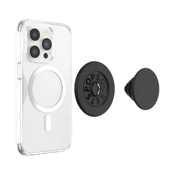 PopSockets PopGrip MagSafe (Round) čierny (MagSafe All) - Držiaky - Obrázok S096000J01