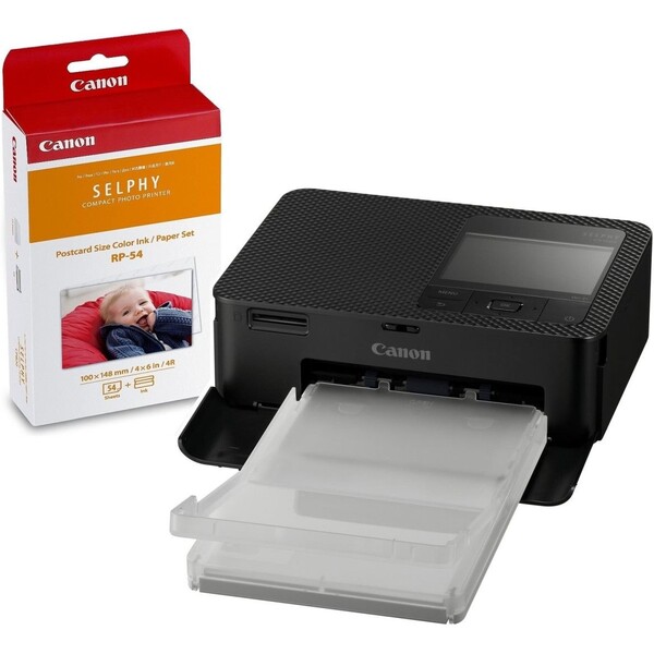Canon SELPHY CP1500 čierna + papiere RP-54