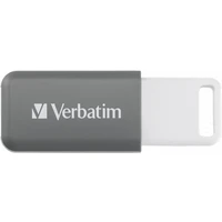 VERBATIM Flash Disk 128GB DataBar USB 2.0 Drive, sivý - Flashdisky