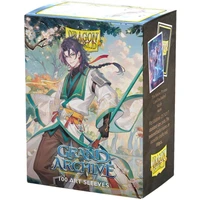 Dragon Shield: Grand Archív Matte Art - Jin Fate Defiant (100 obalov) - Obaly na karty