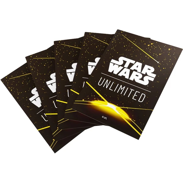 Gamegenic - Star Wars: Unlimited Art Sleeves - Card Back Yellow - Obaly na karty - Obrázok S105000O01